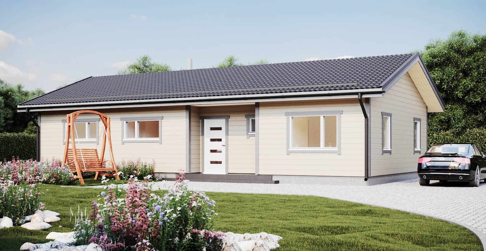 Log Prefabricated Houses Directly From Producer Palmatin Com