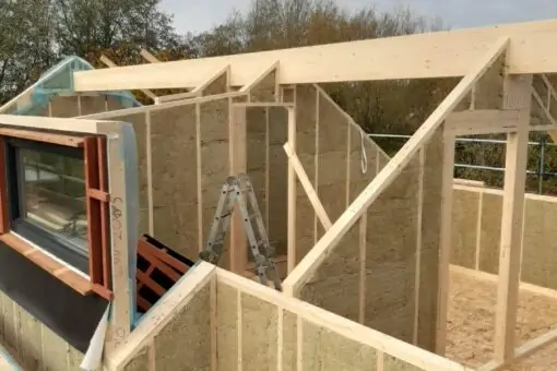 Construction precut Insulation house